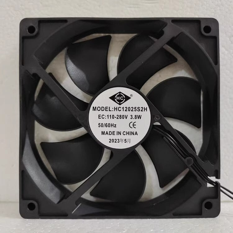 HC HC12025S2H EC110-280V 3.8W 2-Wire Inverter Cooling Fan