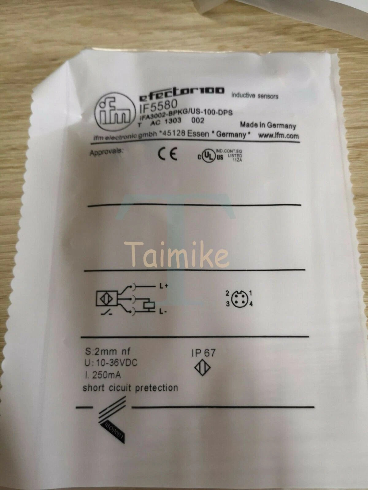 1PC IFM IF5580 Inductive Proximity Sensors
