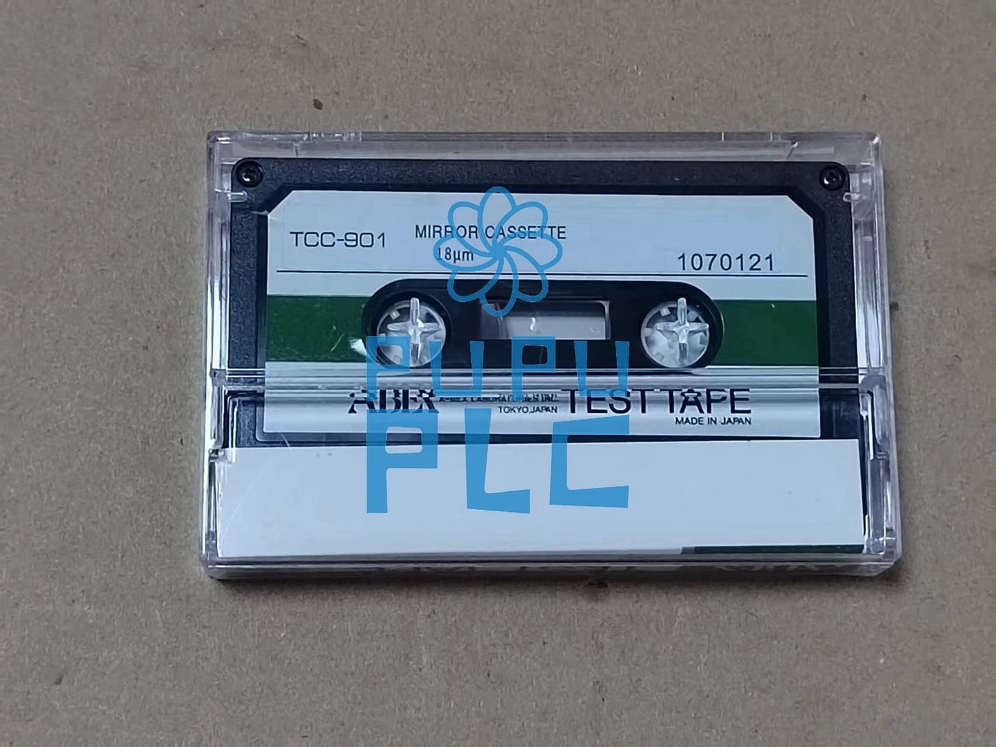 ABEX TCC-901 Mirror CASSETTE 18um TEST TAPE ~