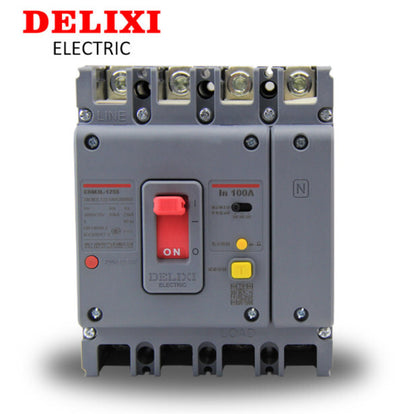 Delixi CDM3L-125S/4300A CDM3L125S/4300A 4P Circuit Breaker