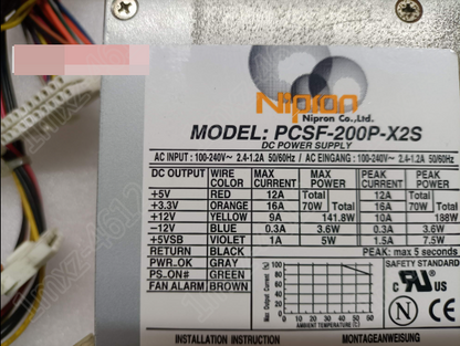 Used Nipron PCSF-200P-X2S - NIPRON