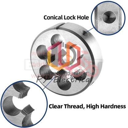 M20 X 1.5 Thread Die Left Hand, Metric M20x1.5 Round Threading Die