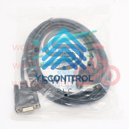 2PCS 1747-CP3 PLC Programming Cable For SLC5/03/04/05 Series PLC 9PIN 1747CP3