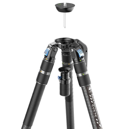 FOR SIRUI SVS75 Carbon Fiber Video Camera Tripod SVH15 Fluid Head OneStep