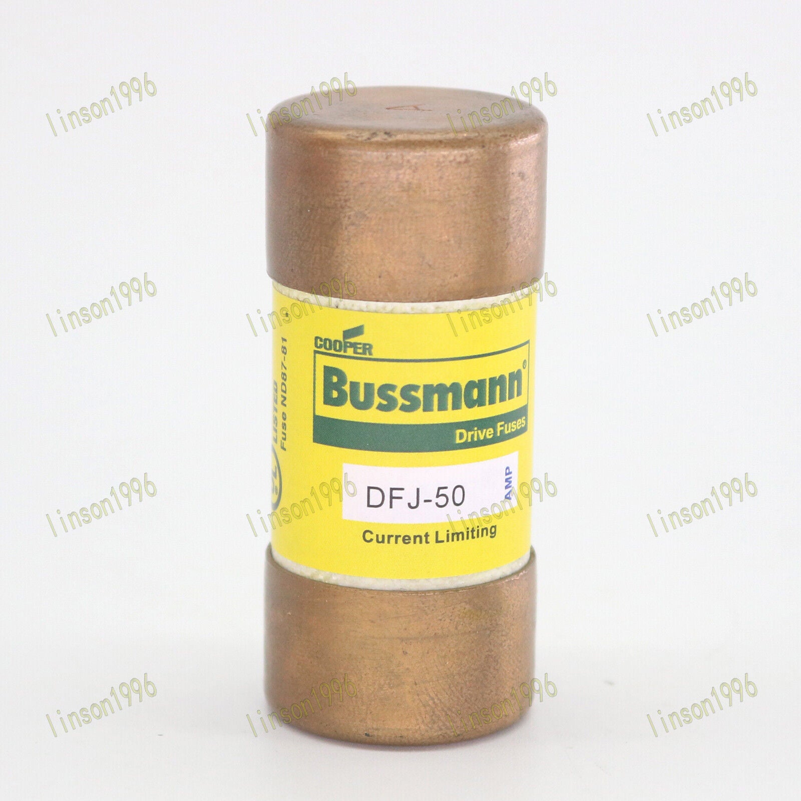 new One  Bussmann Drive Fuse DFJ-50 50A 600V 27X60mm Bussmann