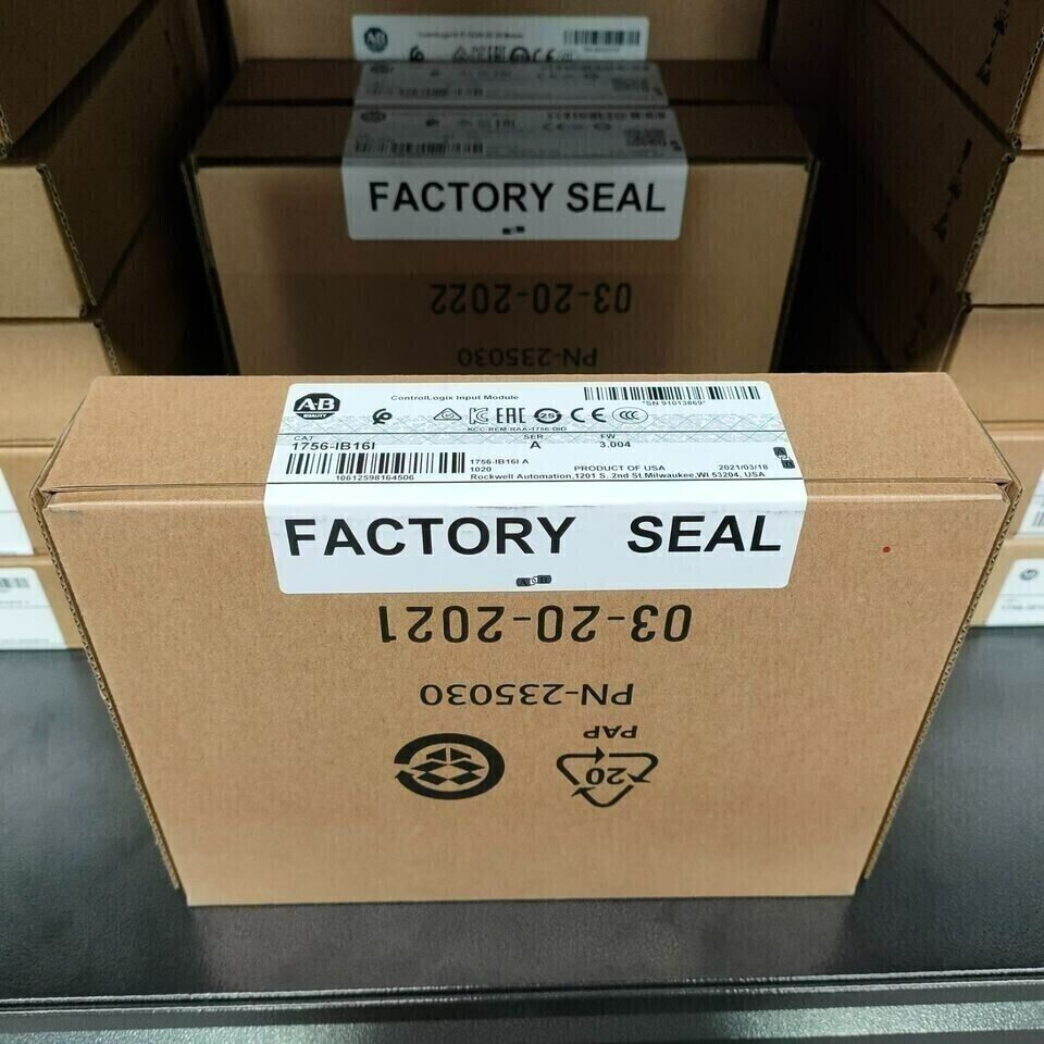 Allen Bradley ControlLogix 16 Point Module Factory Sealed AB 1756-IB16I - ALLEN BRADLEY