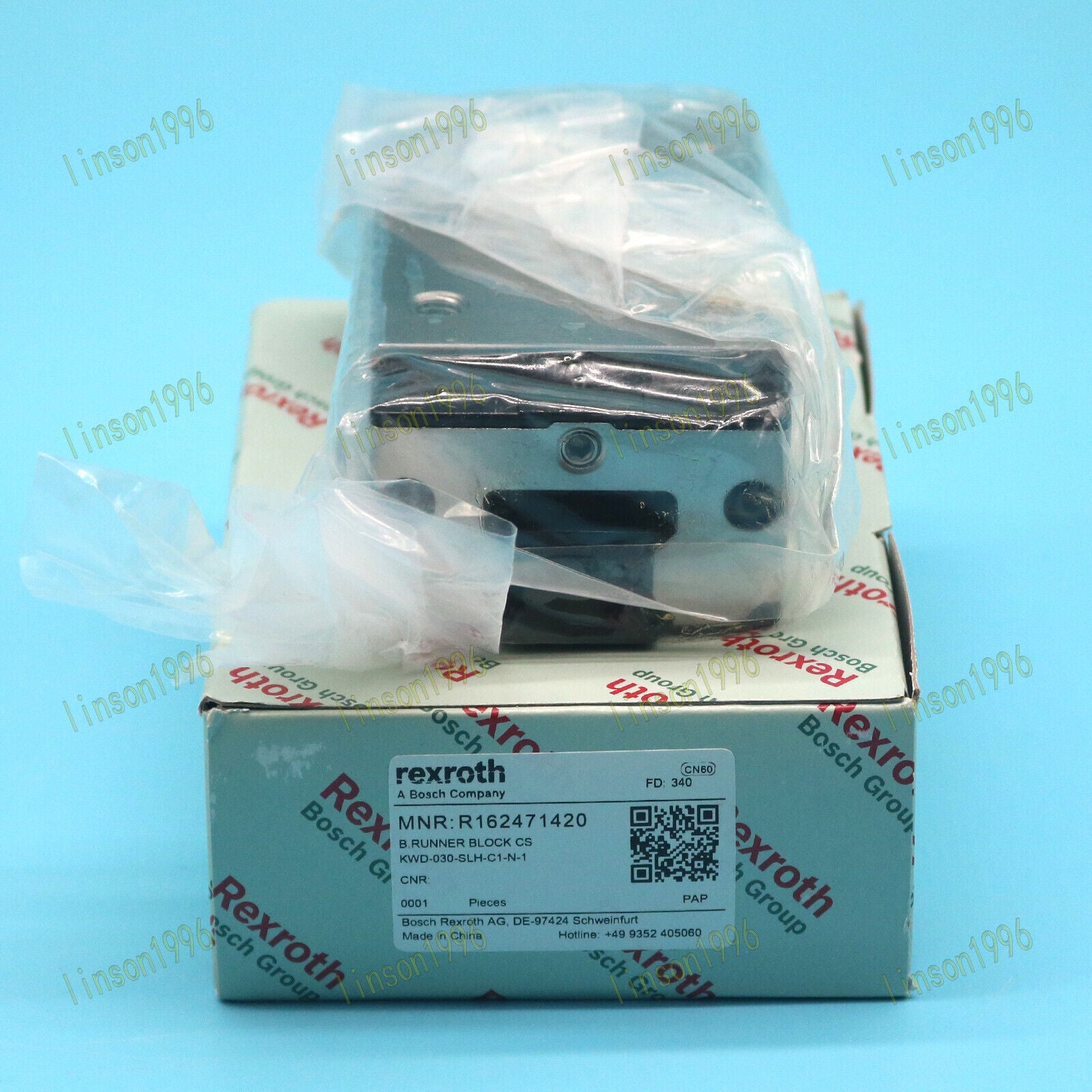 new Rexroth R162471420 Runner Block Ball Bearing One year - REXROTH