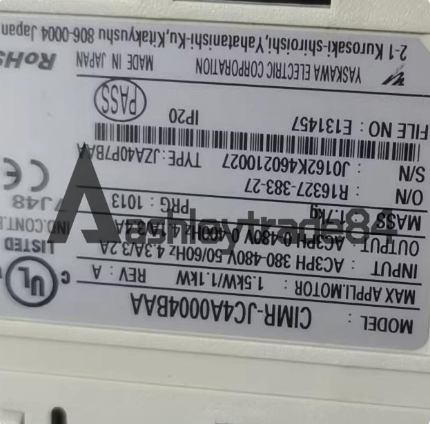 new 1PCS Yaskawa Frequency Inverter CIMR-JC4A0004BAA