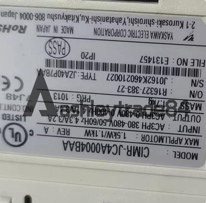 new 1PCS Yaskawa Frequency Inverter CIMR-JC4A0004BAA