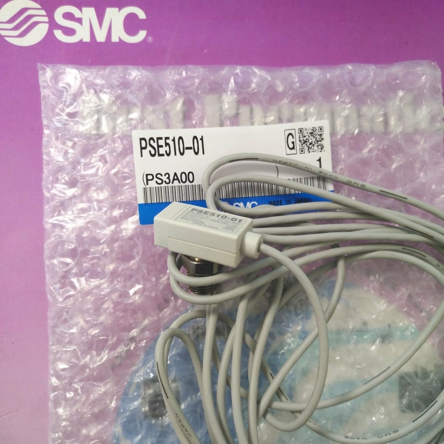 SMC PSE510-01 Pressure Sensor - SMC
