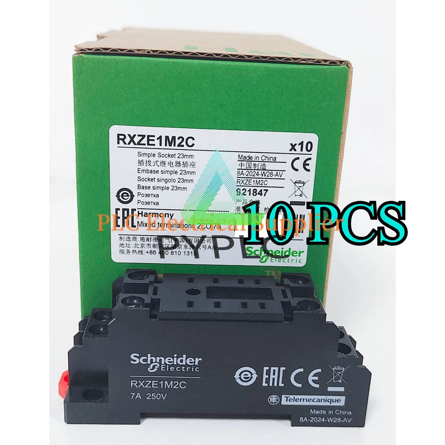 10PCS schneider RXZE1M2C 8pin Relay Base Socket for RXM2 Fast Delivery