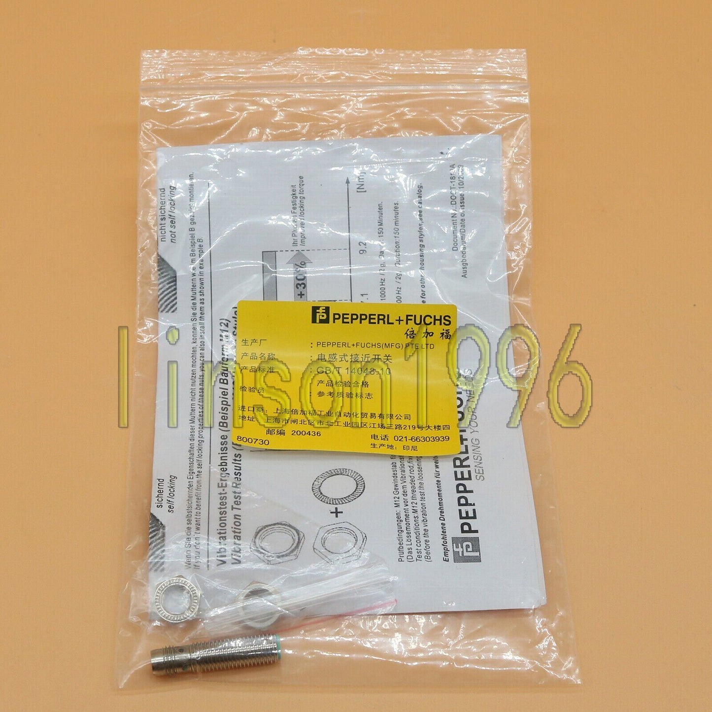 New Pepperl+Fuchs Proximity Sensors NBB2-8GH20-E2-V3 Fast Ship - PEPPERL+FUCHS