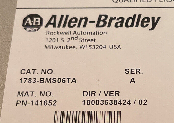 Allen Bradley Stratix 5700 Ship - ALLEN BRADLEY
