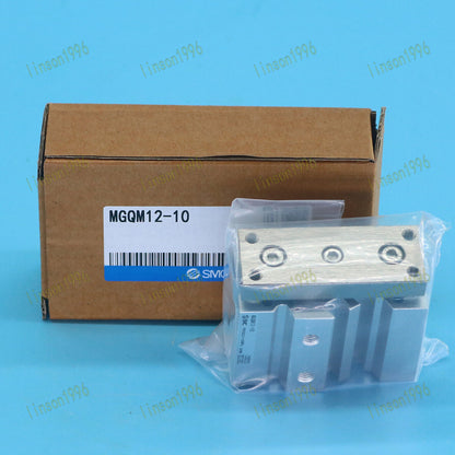 New MGQM12-10 SMC Guide rod cylinder in a box fast shipped - MGQM
