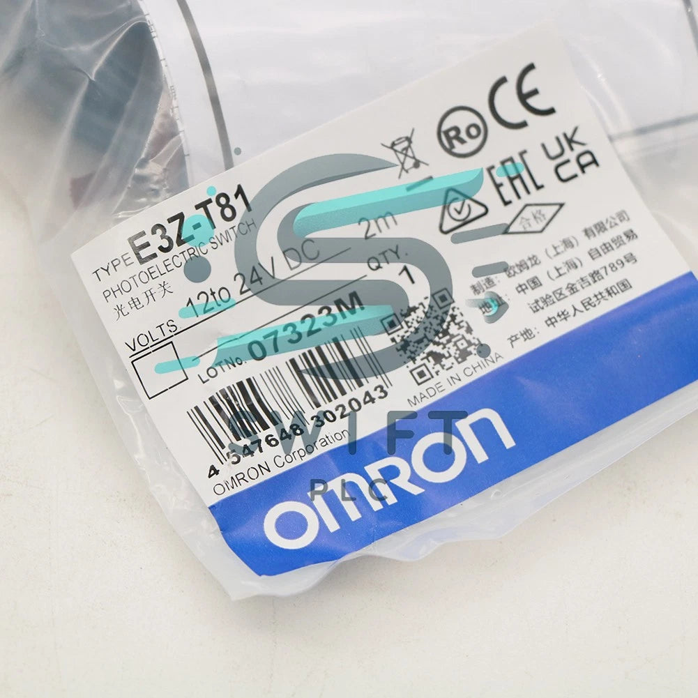 E3Z-T81 Photoelectric Switch 1pcs OMRON 2M