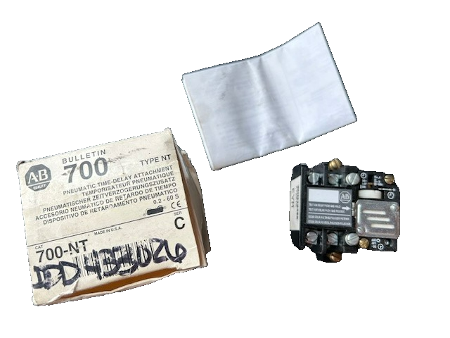 new Allen-Bradley 700-NT Pneumatic Time Relay