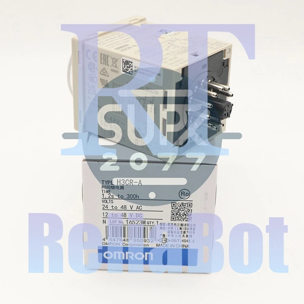 1PCS Omron H3CR-A AC24-48/DC12-48 Timer H3CRA