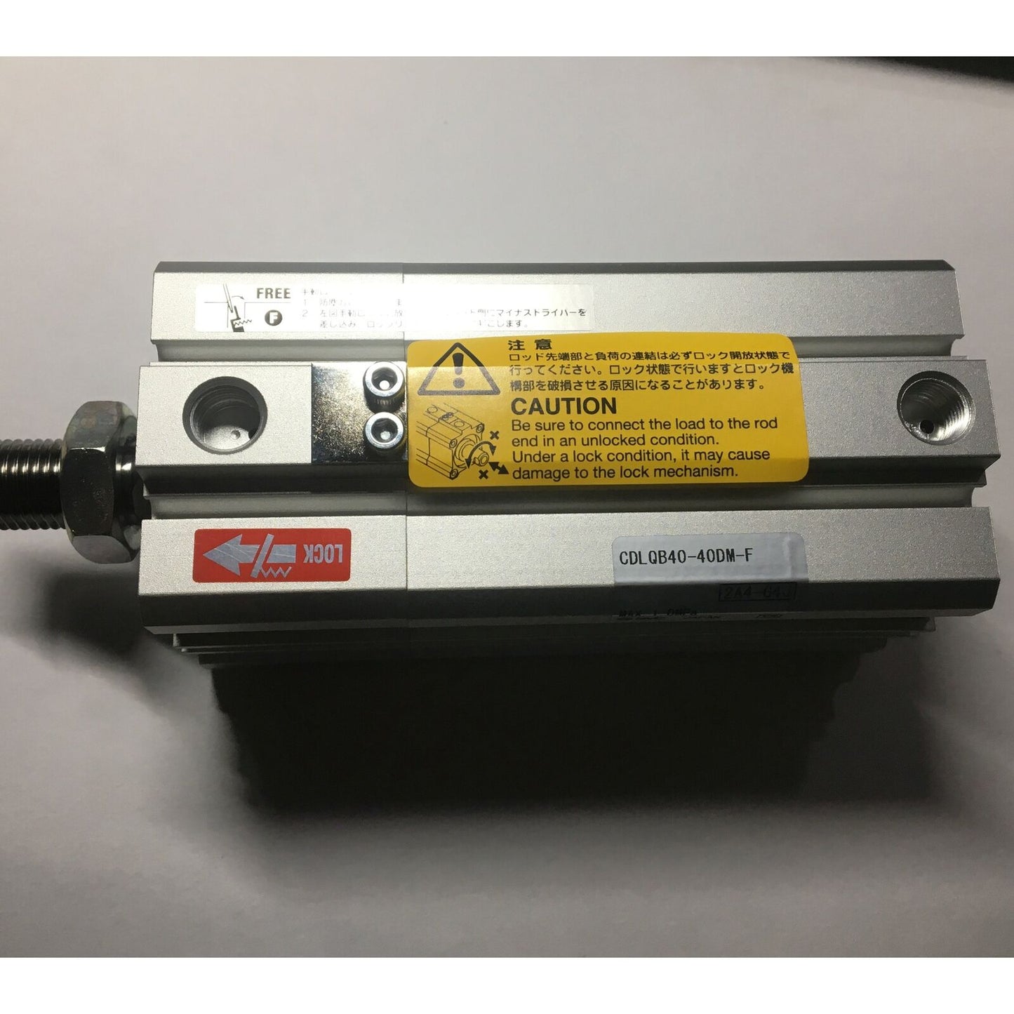 1PCS SMC Thin Locking Cylinder CDLQB40-40DM-F - SMC