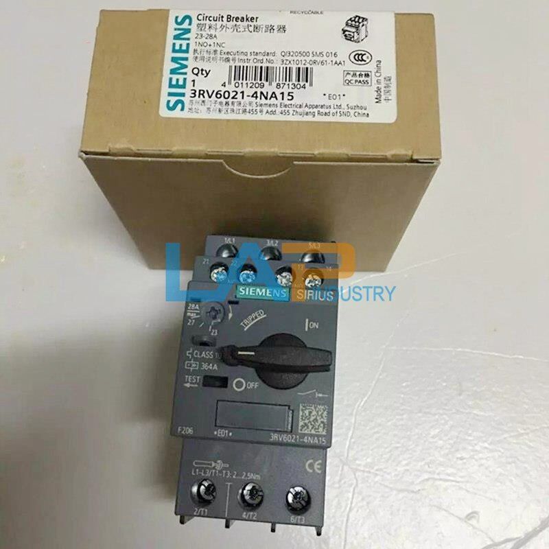 new 1PCS  For Siemens Molded Case Circuit Breaker 3RV6021-4NA15