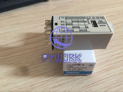 1PC OMRON RELAY H3YN-4 100-120VAC