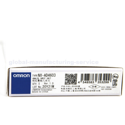 OMRON NX-AD4603 Analog Input Unit NX-AD4603 - OMRON