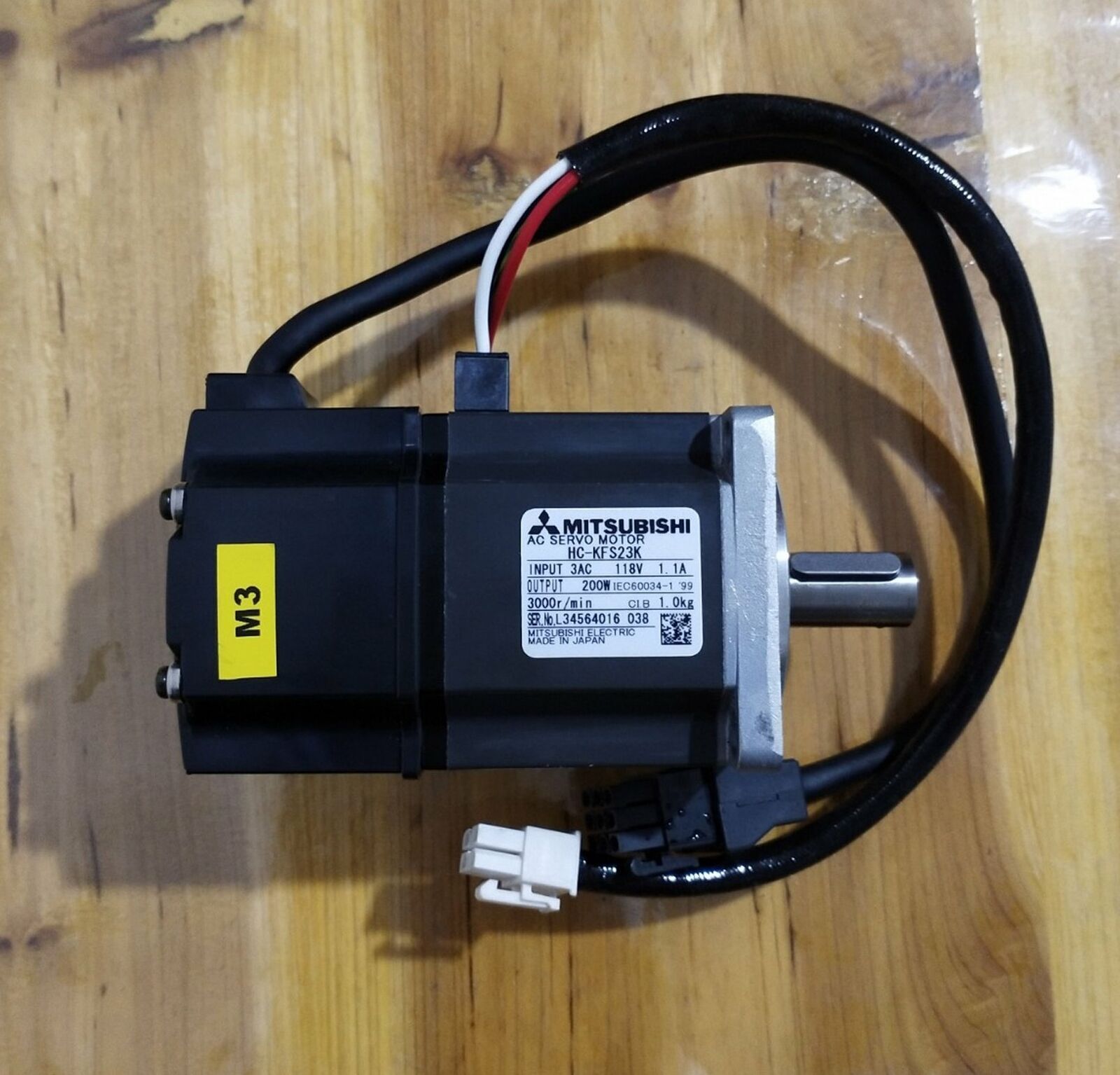 Mitsubishi HC-KFS23K Servo Motor Tested Good Condition - MITSUBISHI
