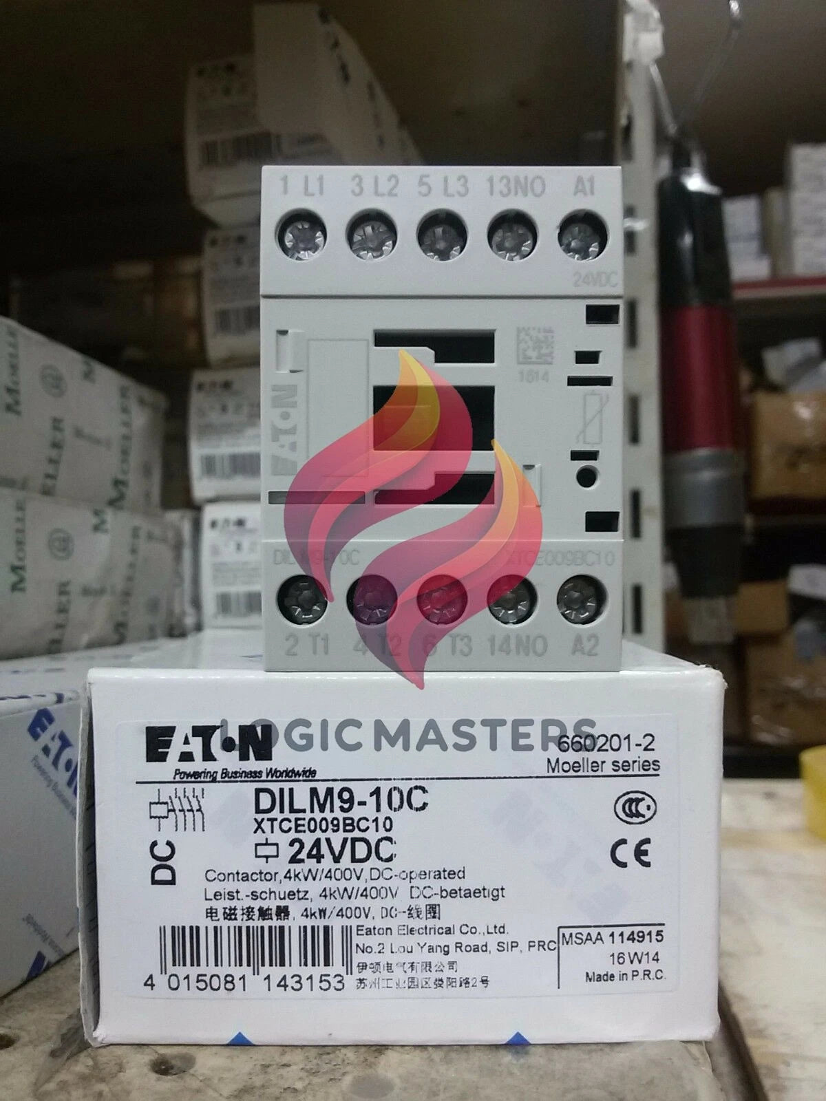 1PCS EATON DILM9-10C(24VDC) contactor