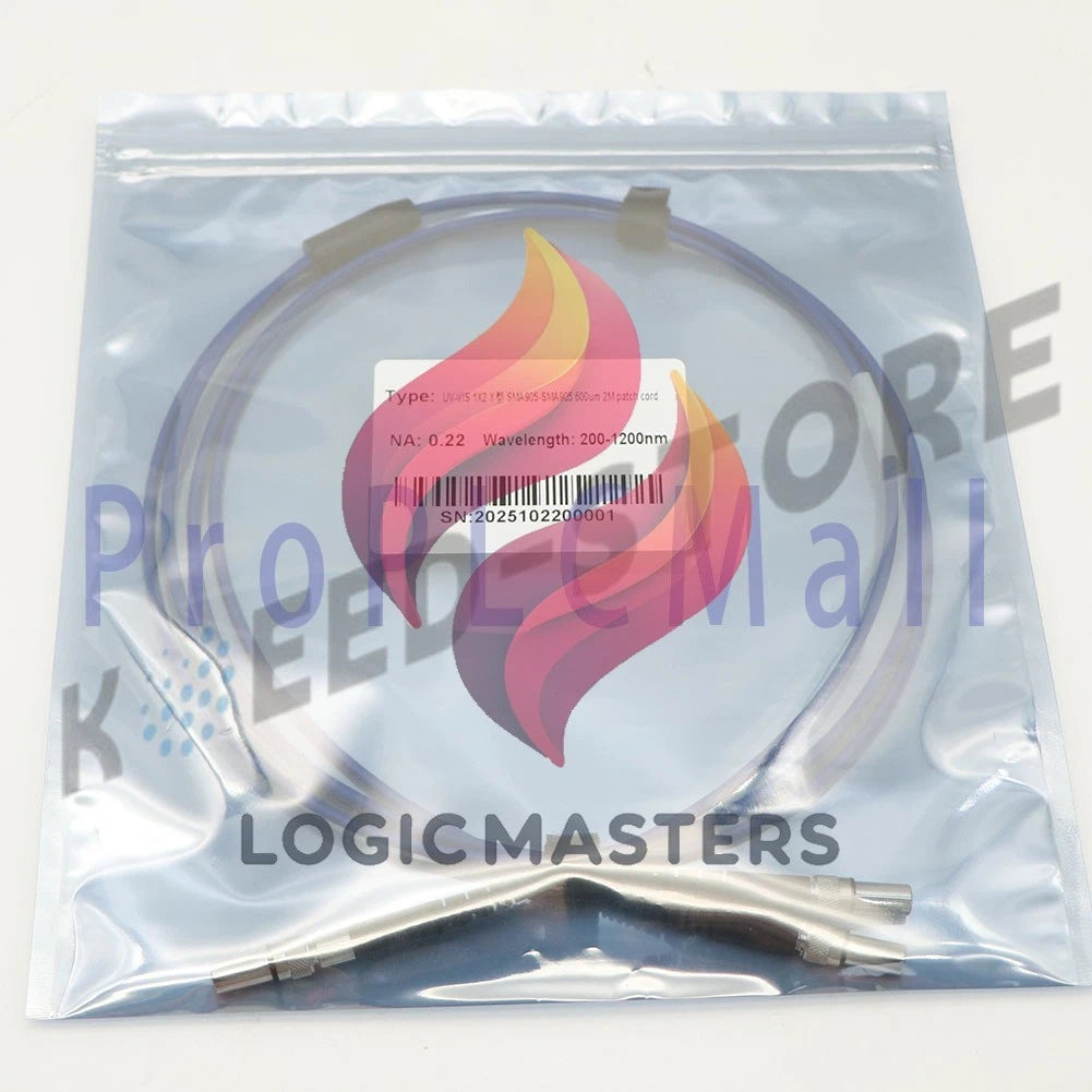 1PC SMA905 1X2 600um Y UV-VIS type 1M fiber bundle bifurcated fiber jumper