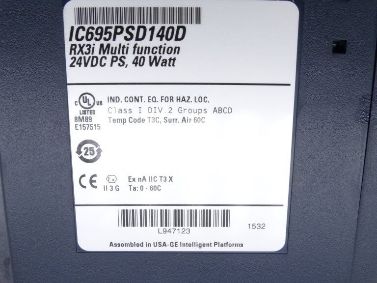 FANUC IC695PSD140 POWER SUPPLY | High-Performance Industrial Power Supply | FANUC Industrial Equipment | Powerful Energy Solutions - FANUC