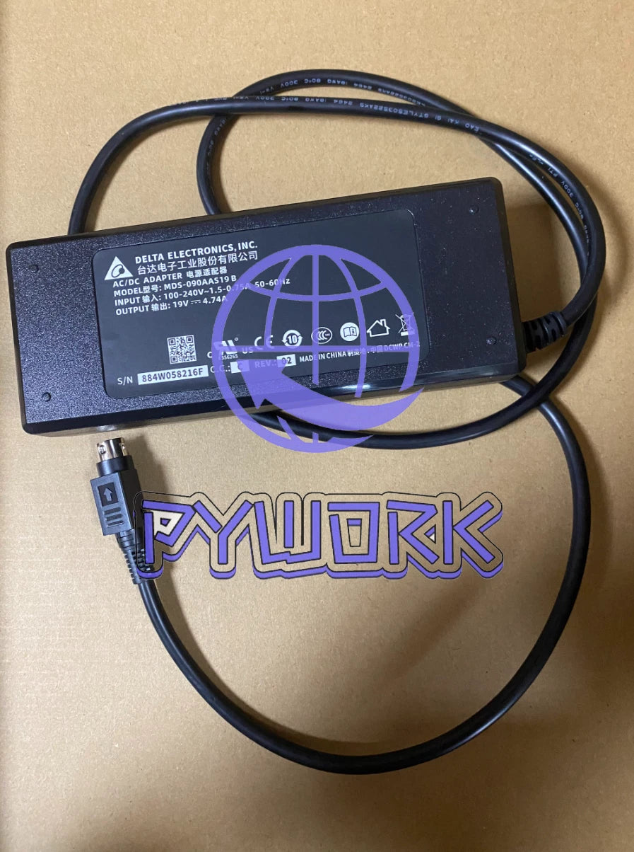 3-Pin AC Adapter for Sonoscape E2 Ultrasound Machine Charger MDS-090AAS19B