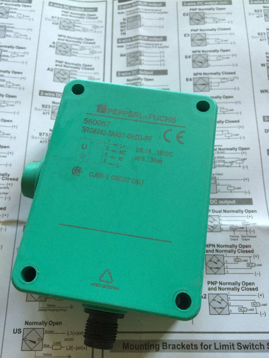 PEPPERL+FUCHS Fuchs Sensor 3RG6342-3AA01-OHD3-PF - FUCHS
