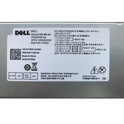 new Dell 8940 7080MT 7060 5060 G5-5090 Power Supply 500W 5K7J8 Y7R0X D500EPM-00
