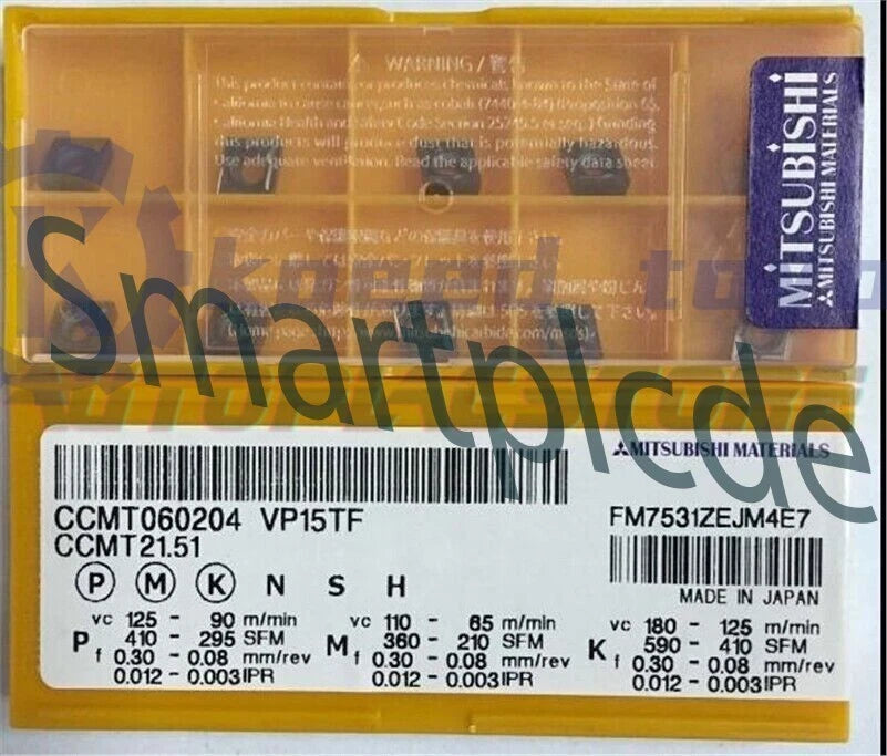 10pcs/box Mitsubishi CCMT060204 VP15TF CCMT21.51 Carbide Inserts Free Shipping#