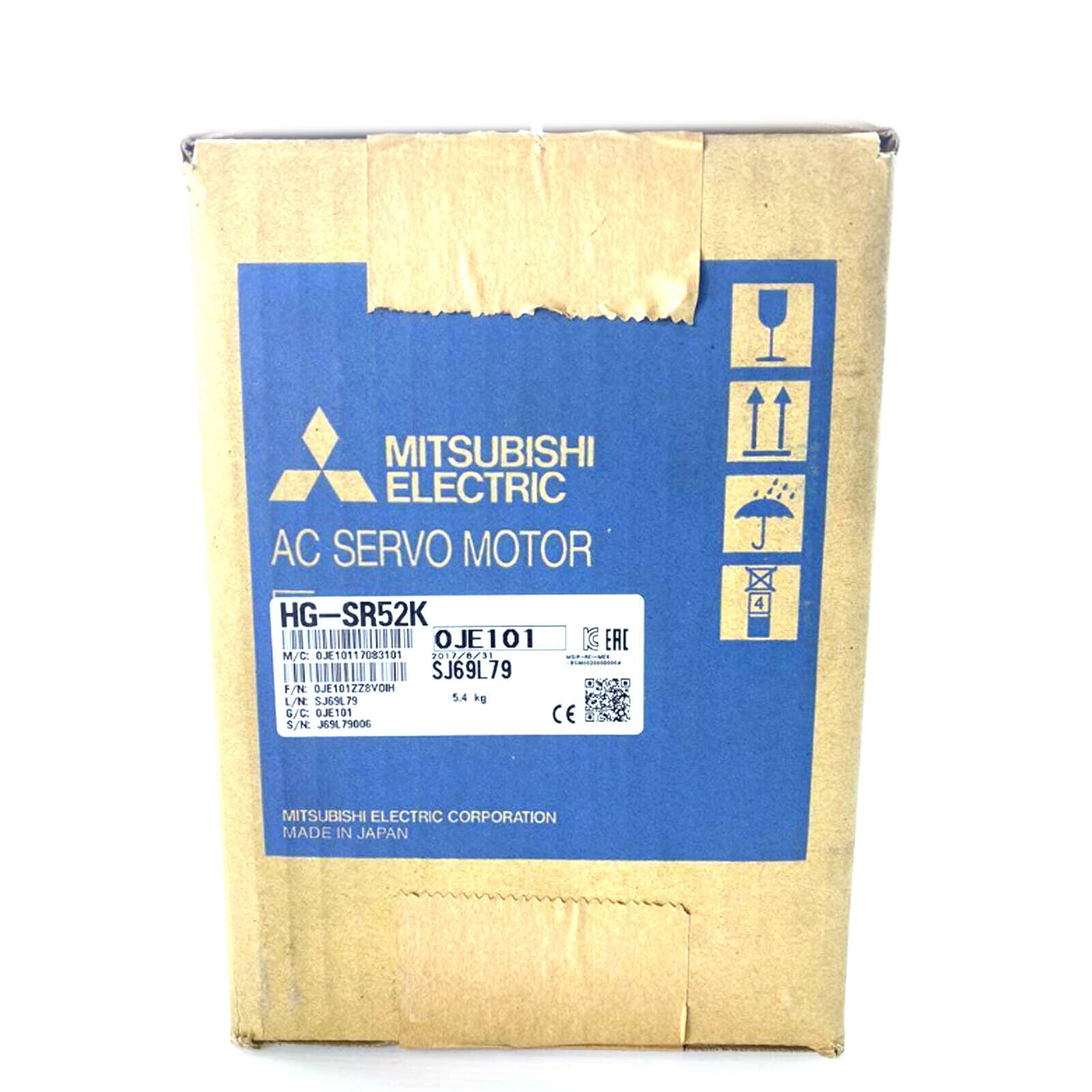 Mitsubishi HG-SR52K AC Servo Motor - MITSUBISHI