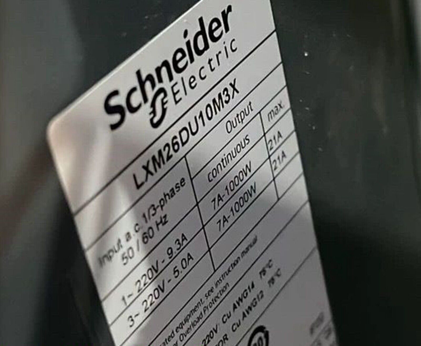 SCHNEIDER LXM26DU10M3X Servo Drive - SCHNEIDER