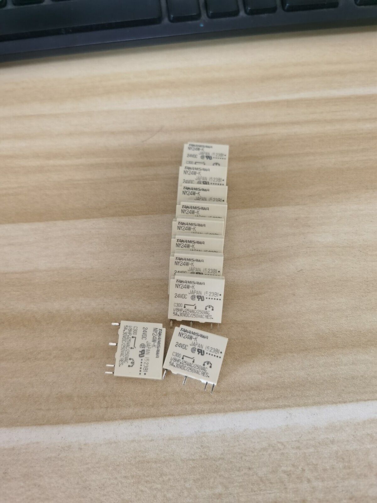 new 10PCS TAKAMISAWA NY24W-K NY24WK 24VDC Relays - TAKAMISAWA