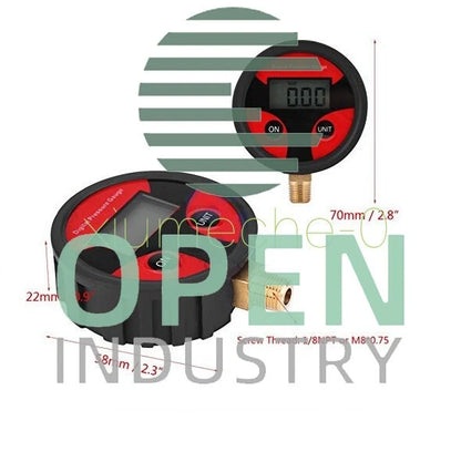 Digital 0-200PSI LCD Tyre Tire Air Pressure Gauge Dial Meter Tester for Car