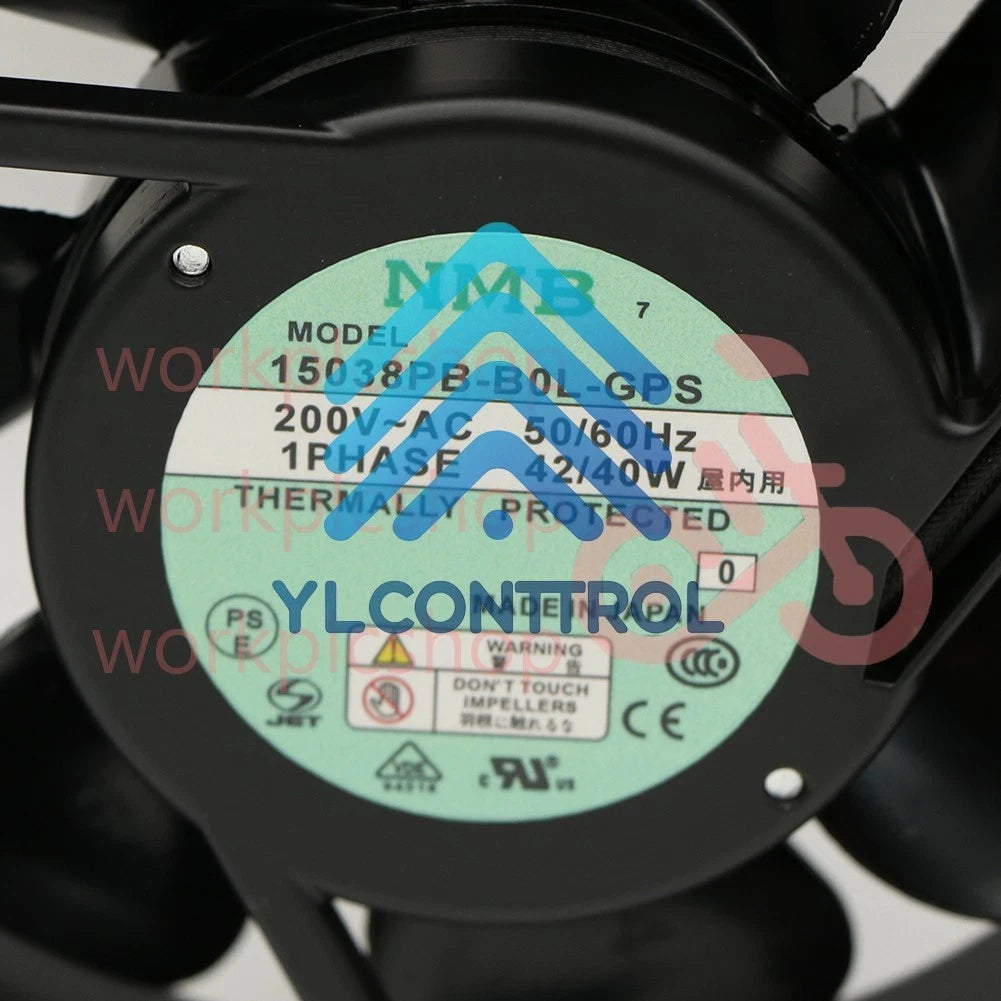 1PCS NMB 15038PB-B0L-GPS 200V 42/40W High Temperature Equipment Fan #US