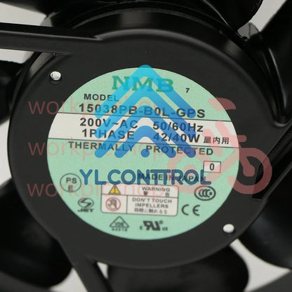 1PCS NMB 15038PB-B0L-GPS 200V 42/40W High Temperature Equipment Fan #US