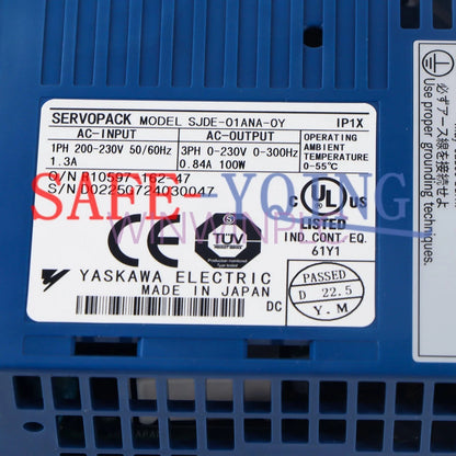ONE Yaskawa servo driver SJDE-01ANA-OY