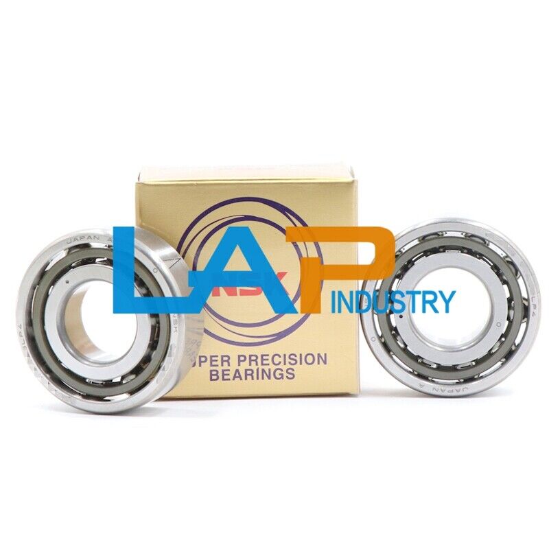 Set of 2 NSK 7018A5TRDULP4Y Super Precision Spindle Bearings - NSK