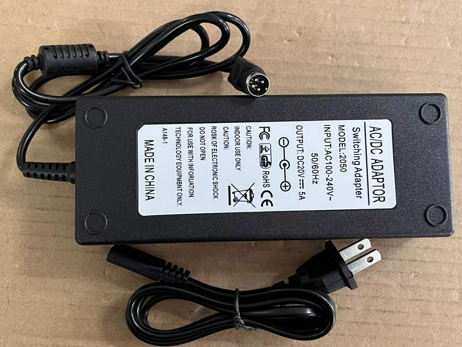 new Applicable For GE vivid i Color Ultrasound Charger Adapter TWADP100 4pin US Plug - GE