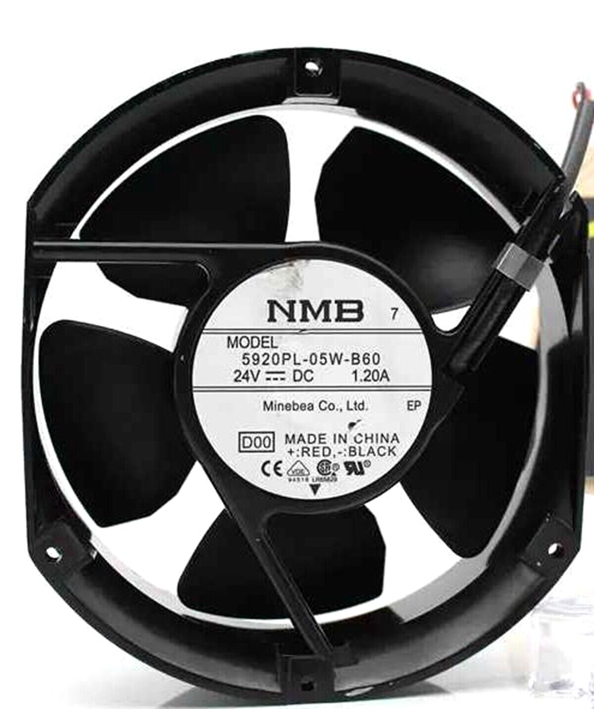 NEW NMB-MAT 5920PL-05W-B60 17251 Inverter Cooling Fan 24V 1.25A NMB-MAT