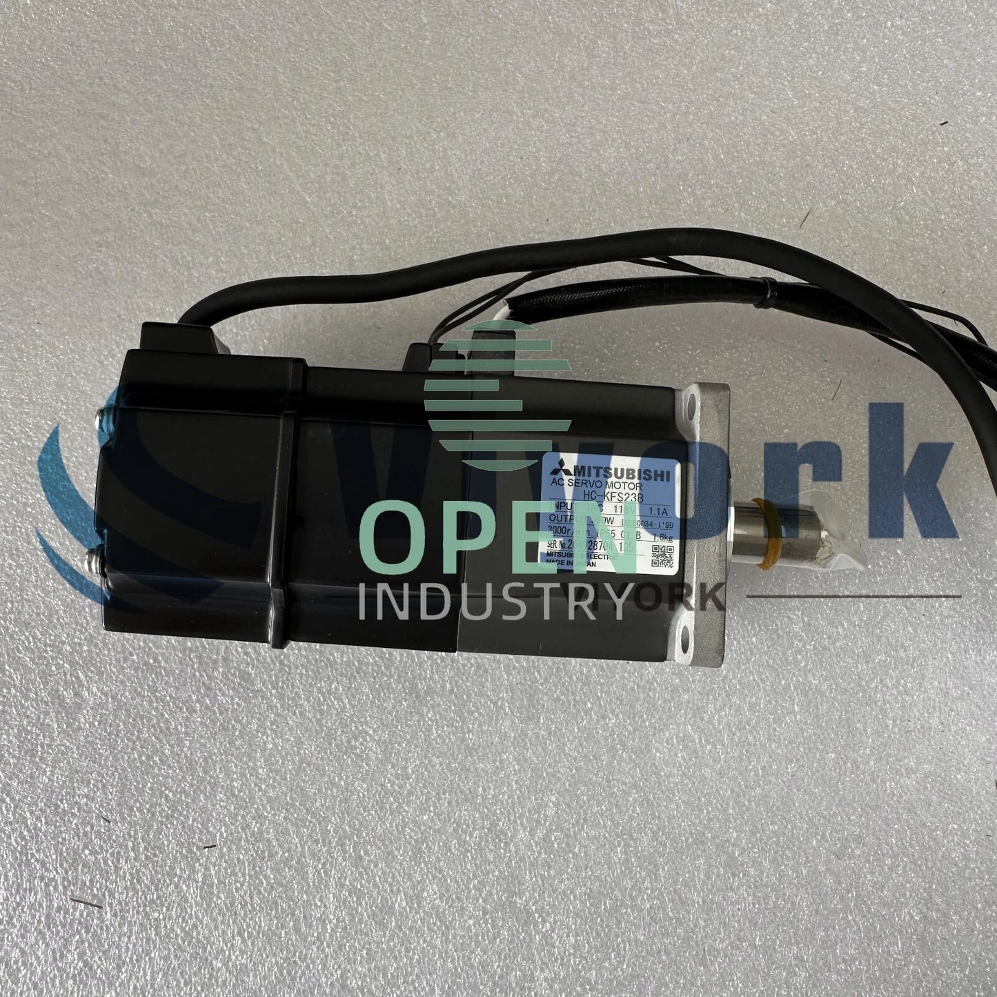 1PCS Mitsubishi HC-KFS23B AC SERVO MOTOR 3000RPM 200W 1.1AMP 118VAC