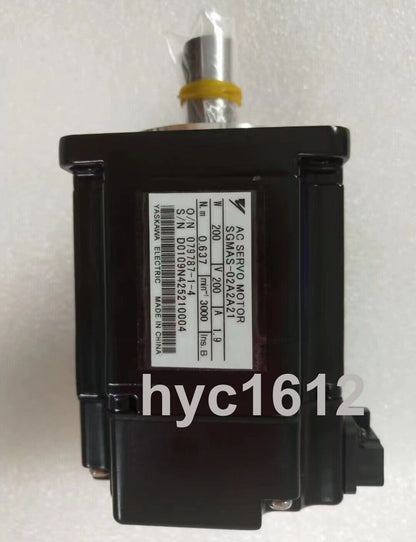 Yaskawa SGMAS02A2A21 AC Servo Motor - YASKAWA