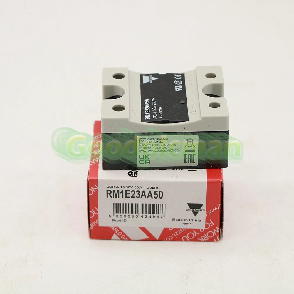 CARLO GAVAZZI RM1E23AA50 Solid State Relay 50A 230V 4-20mA 1PCS