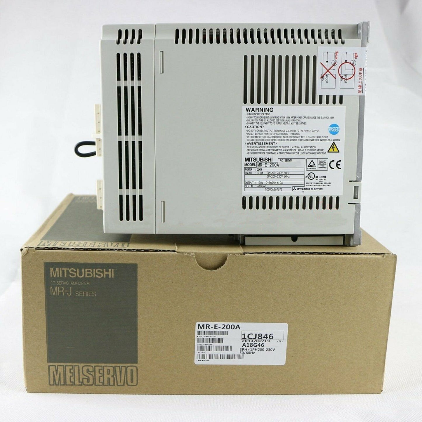 New MR-E-200A MRE200A Servo Driver Mitsubishi - MITSUBISHI