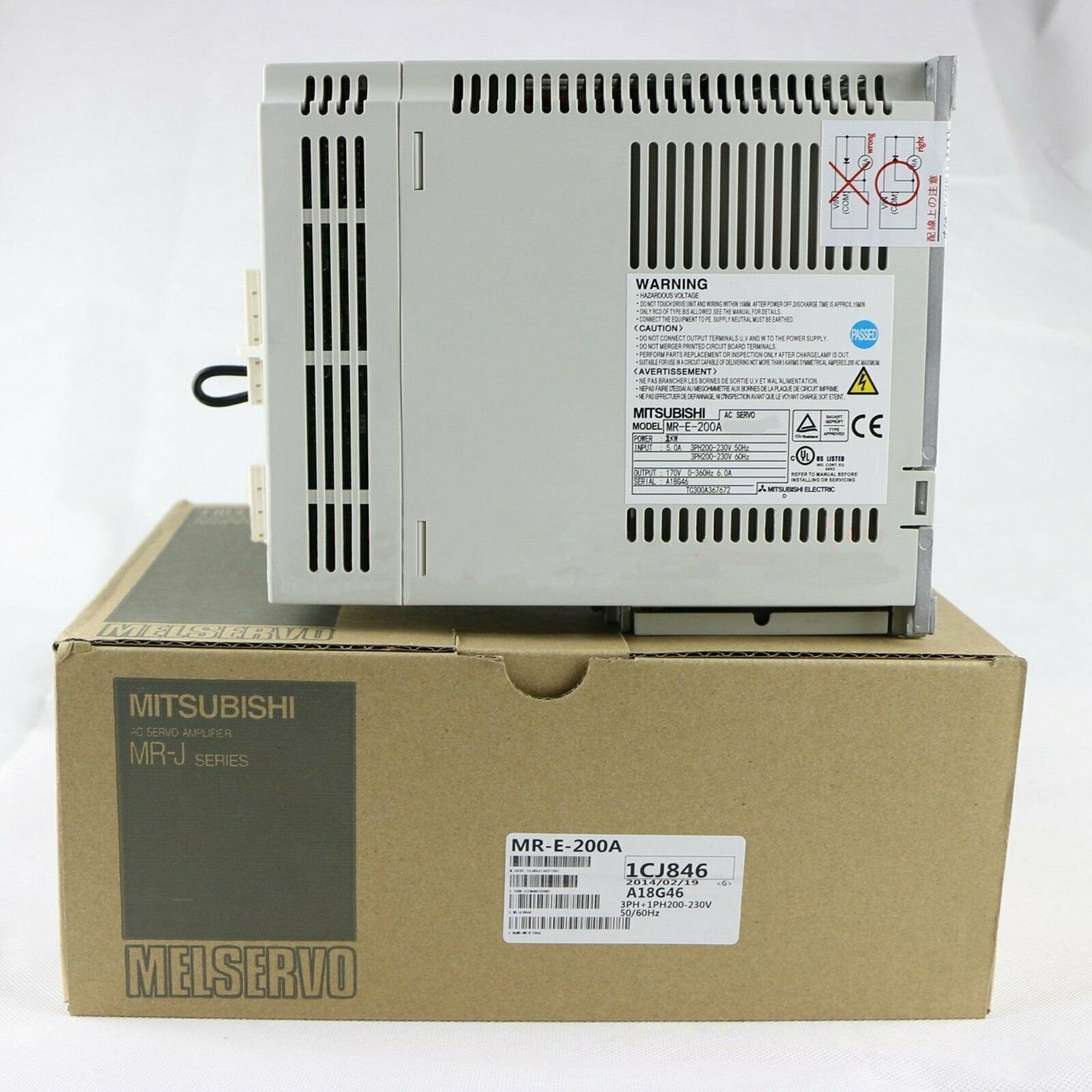 New MR-E-200A MRE200A Servo Driver Mitsubishi - MITSUBISHI