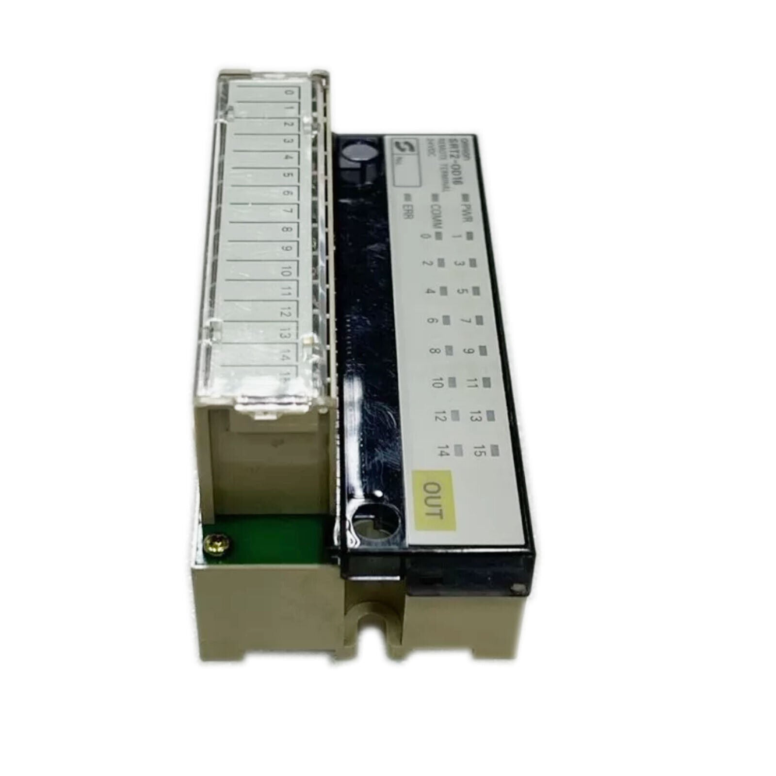 new Omron Automation and Safety SRT2-OD16 DIN Rail Terminal Blocks 16PT OUTPUT NPN - OMRON