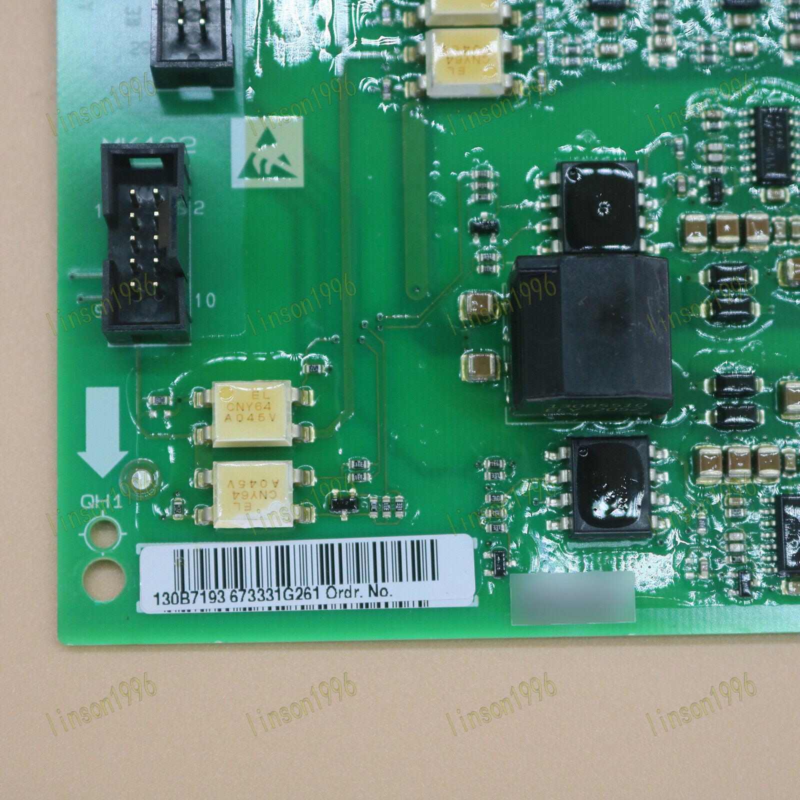 Used Danfoss Inverter Board 130B7178 Tested in OK - DANFOSS
